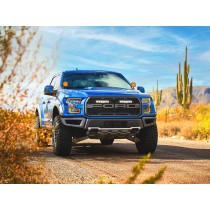 KIT Calandre Carbone 6 Spots LAZER pour Ford F-150 Raptor